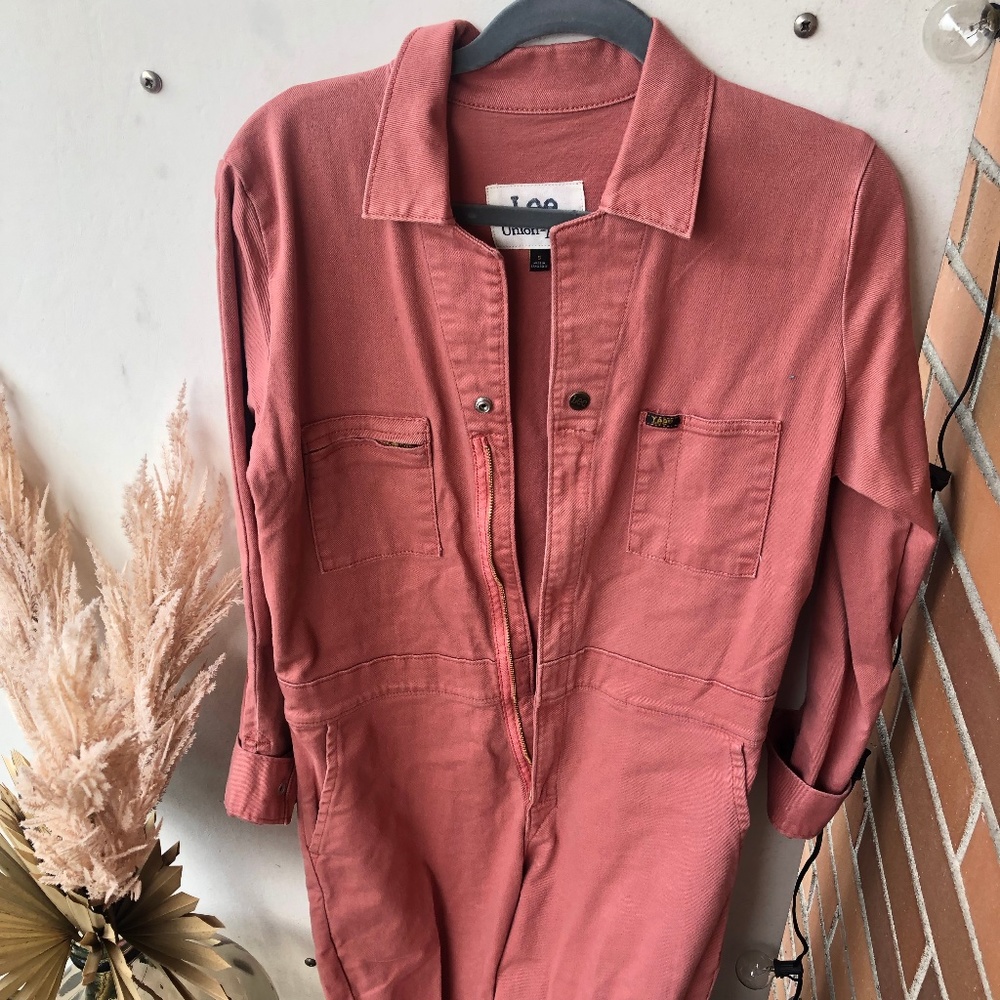 Dusty Pink Coveralls *size S*